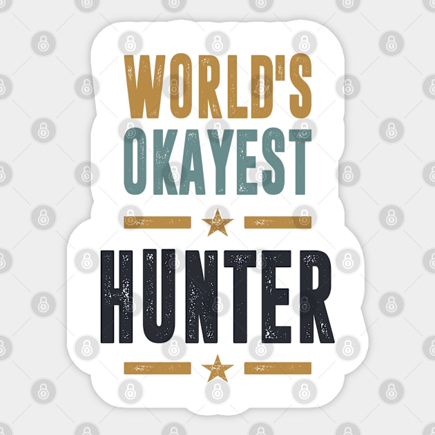 If you like Hunter. This shirt is for you! Sticker by C_ceconello